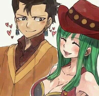 Alzack Connell ft Bisca [ Fairy Tail ]This man and his wife are so damn fine I couldn’t even disrespect her by cropping her out . So y’all getting both period