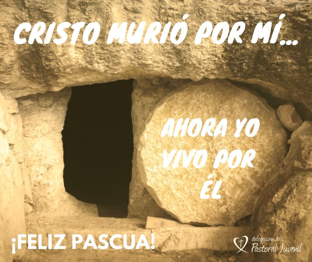 ¡Cristo ha resucitado! ¡Feliz Pascua! 🙌🏼🙌🏼😄😄