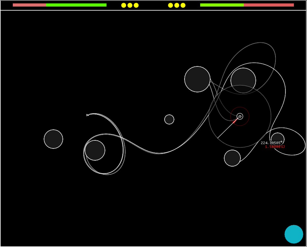 whyboris's tweet photo. Gravity Wars - Artillery game written in Lua with help of Love2D - MIT #OpenSource works on Windows, Mac, and Linux ๐
https://t.co/B0s2FPhhlF
#screenshotsaturday #GravityWars https://t.co/AZ49Yv1Sov