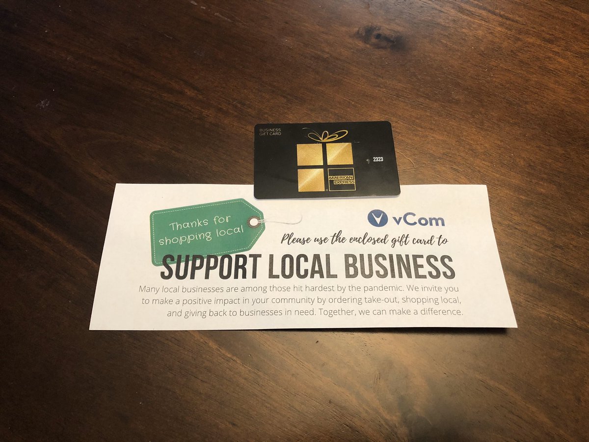 VeryMaryY's tweet photo. Thank you @vComSolutions ! My employer #vcomsolutions is so amazing! They gave every employee a $25 gift card to be used to support local businesses during this trying time. #phoabc is our favorite family owned restaurant! π https://t.co/EjKOmQVq35