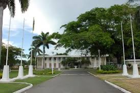 The Jamaica House property has two main buildings. They are Jamaica House and the Office of the Prime Minister. The OPM building was built in the 90s.