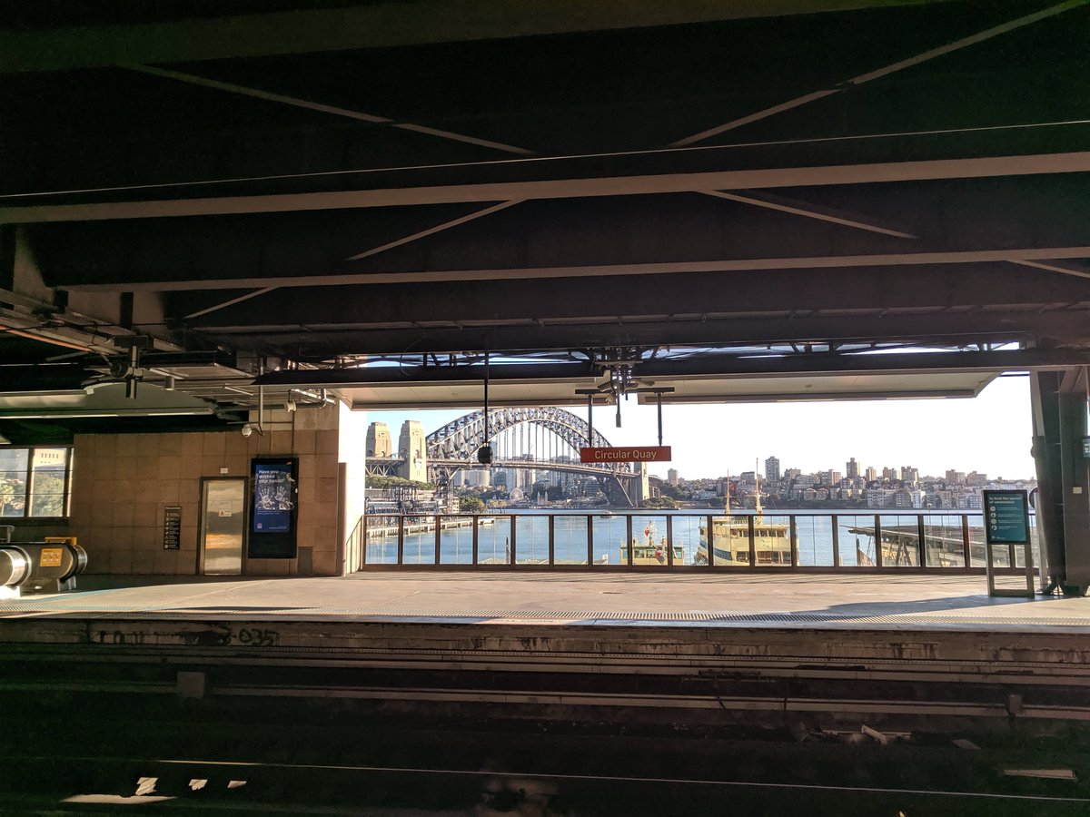 ZaneHannan's tweet photo. Circular Quay, but all the people are actually pigeons https://t.co/UntrnVLrpW