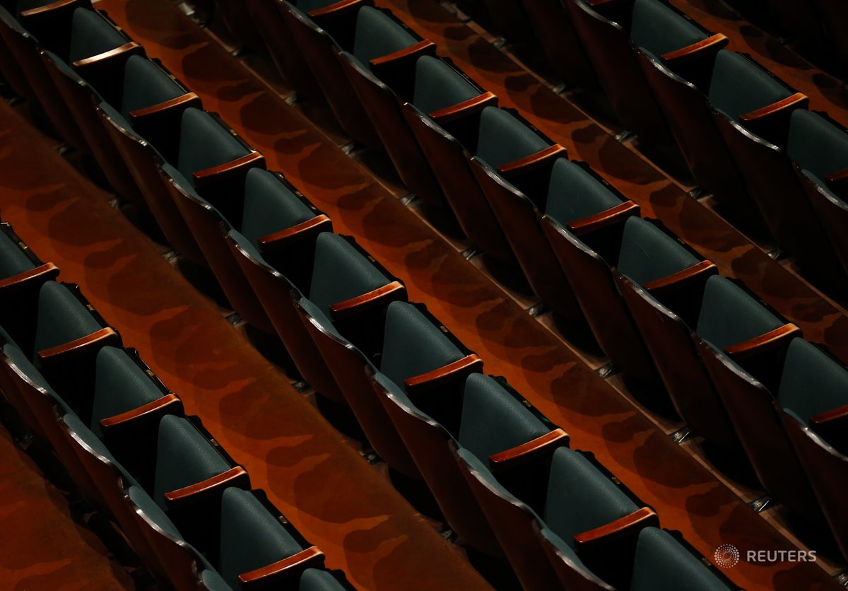 Robb Hunt, executive producer of Village Theatre (@TheVillageVault) on the set of "Hansel &amp; Gretl &amp; Heidi &amp; Günter,” an original production that is now on hold indefinitely due to #coronavirus. The company will lose $1.6 million through May from closures. lindseywasson.exposure.co/seattleartists…
