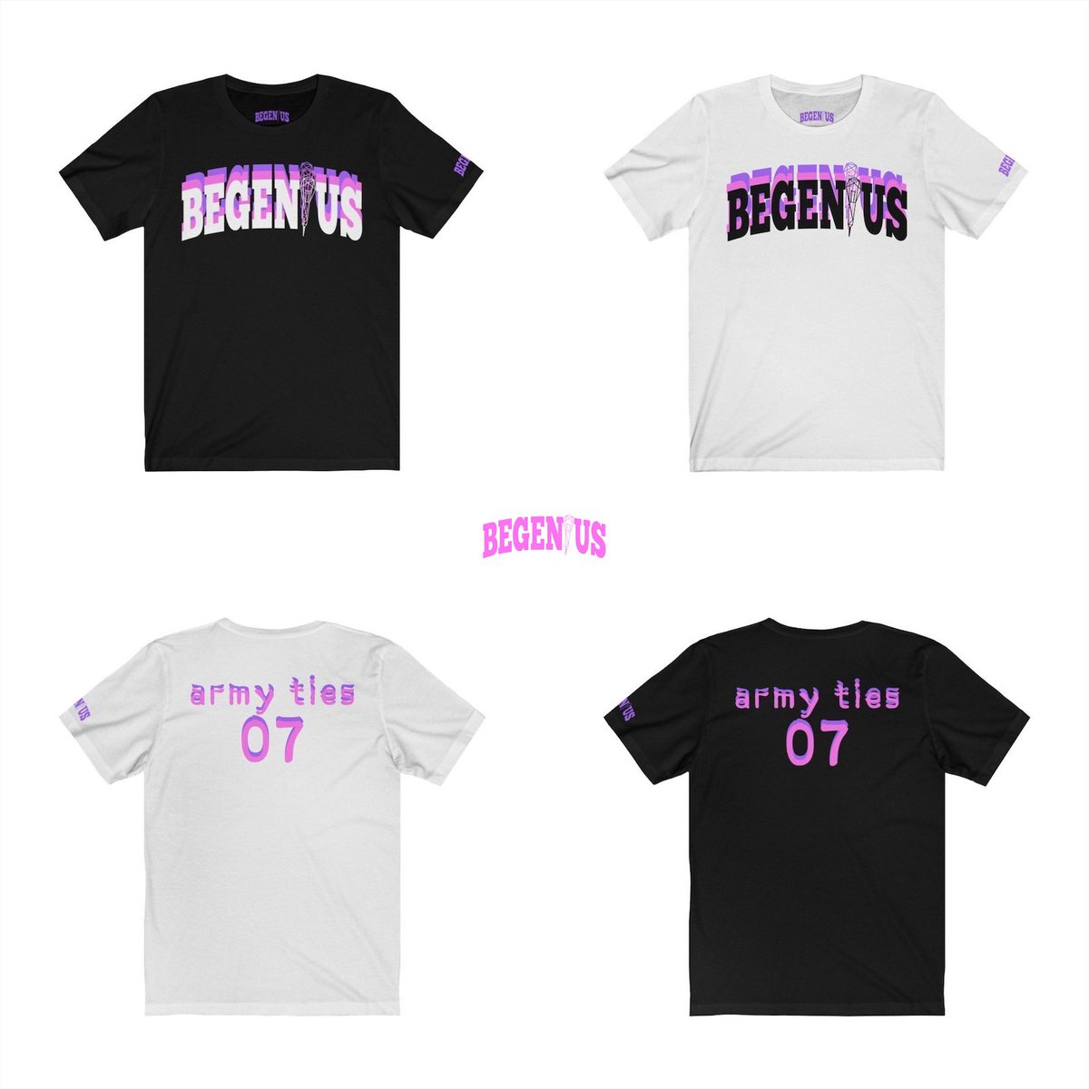  https://everythingbegenius.com/products/unisex-begenius-x-army-logo-t-shirtSomething special for my BTS ARMY!