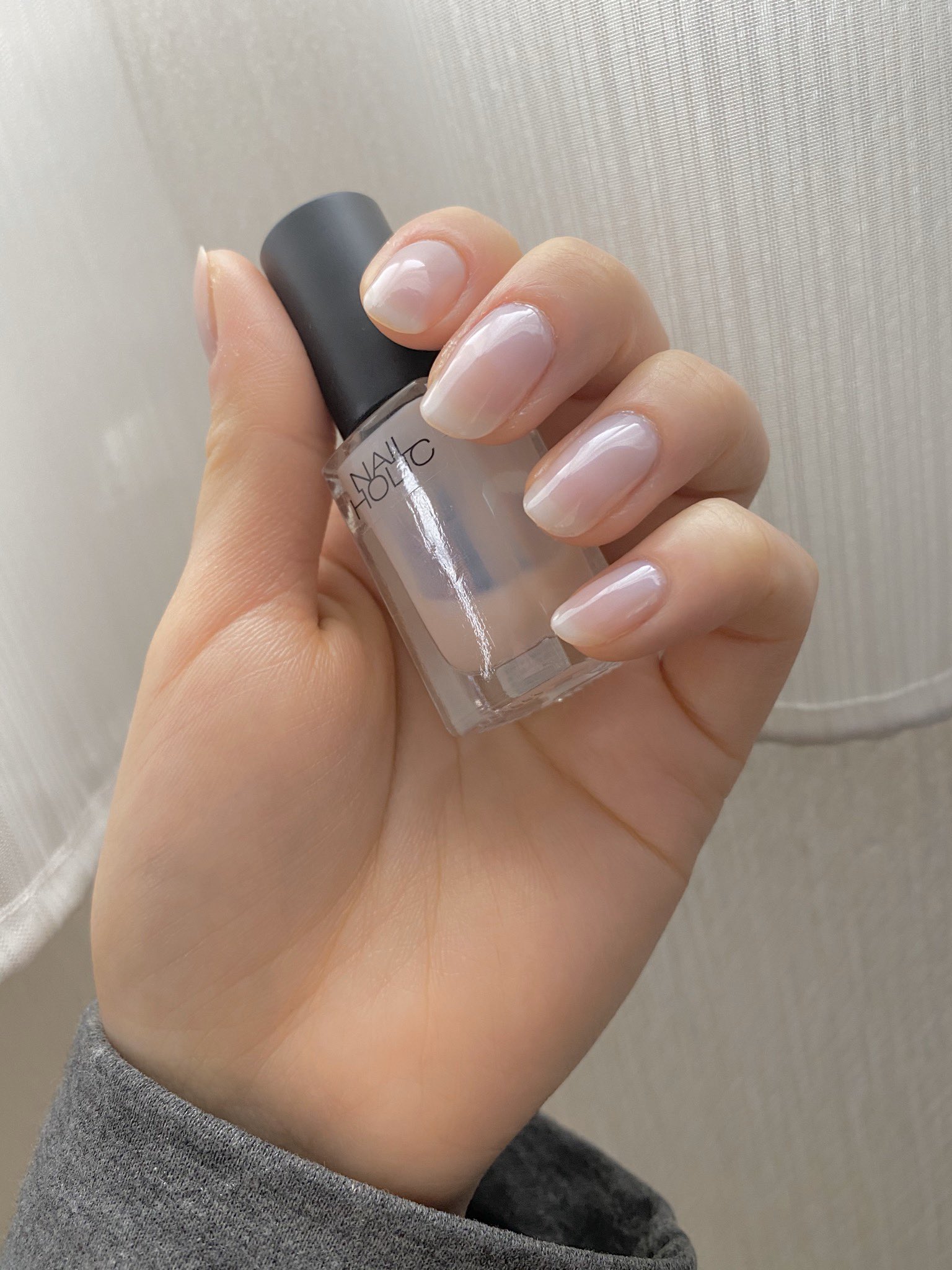 しらたま Twitter Da ネイルホリック ベースコート Sp 031 ブルーパールがキラキラして可愛い ベースコートだけどこれ一本で爪補強 色補正できる