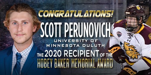 Hobey Baker Award tweet media