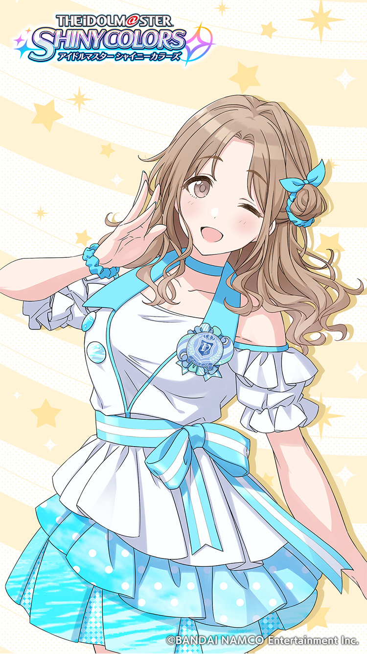 アイドルマスター シャイニーカラーズ公式 新アイドルのアイコンと壁紙をプレゼント Noctchill ノクチル の2プロ加入を記念して 市川 雛菜さんのアイコンと壁紙をプレゼントしています タイトル紹介サイトでも ダウンロードできますので ご