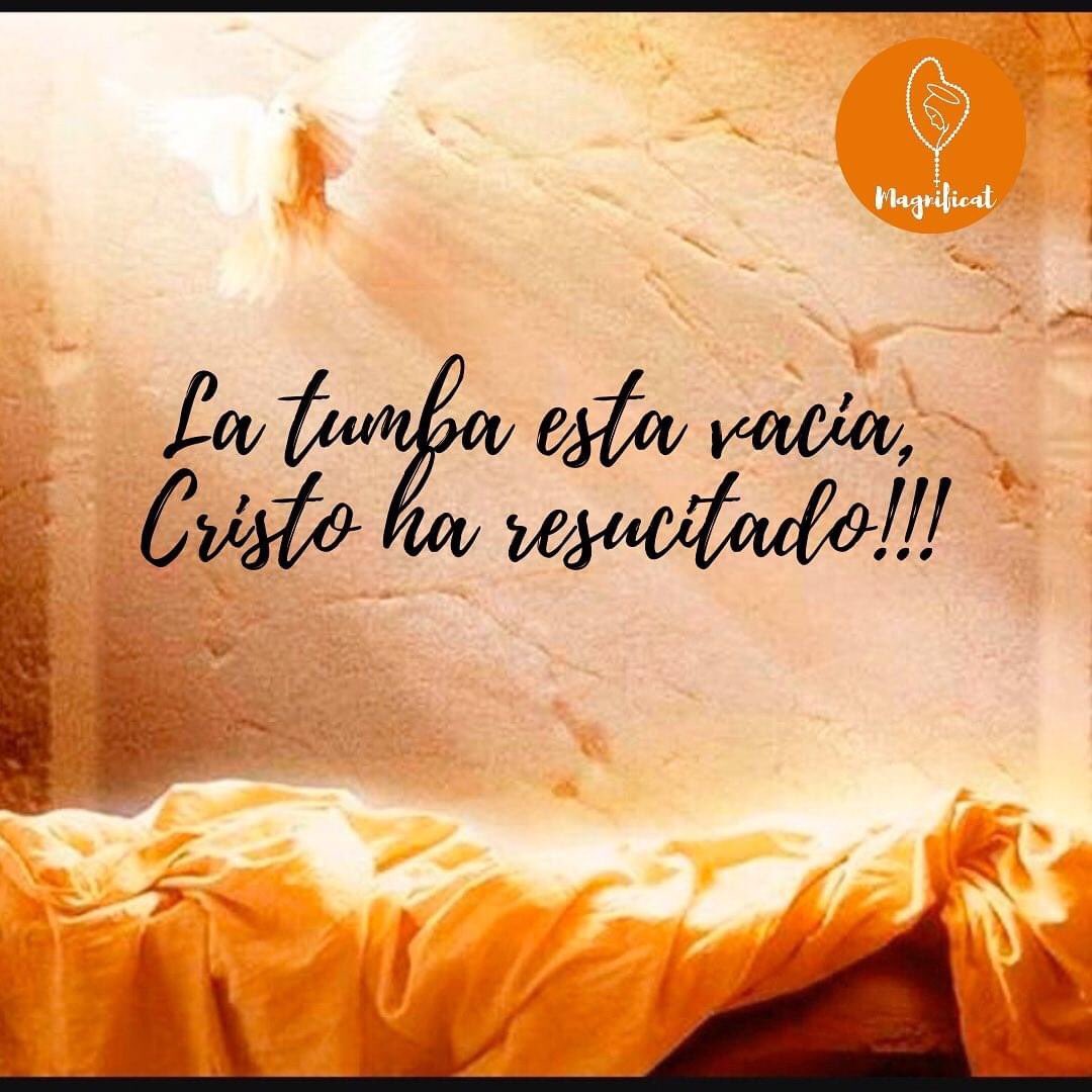 MagnificatArte1's tweet photo. El Vive!!! Resucitó con poder, Aleluya ❤️👏🏻😍 alegrémonos y regocijémonos en El❤️ Felices pascuas de Resurrección 🙌🙌🙌😍 #resucitó #aleluya #pascuaderesurreccion #elvive #vencioalamuerteconpoder #grandeesdios https://t.co/EwE4qZZIoB