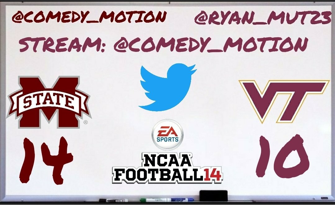 Kick good! Hokies within 4. @comedy_motion (MSST) 14 @ryan_mut23 (VT) 10