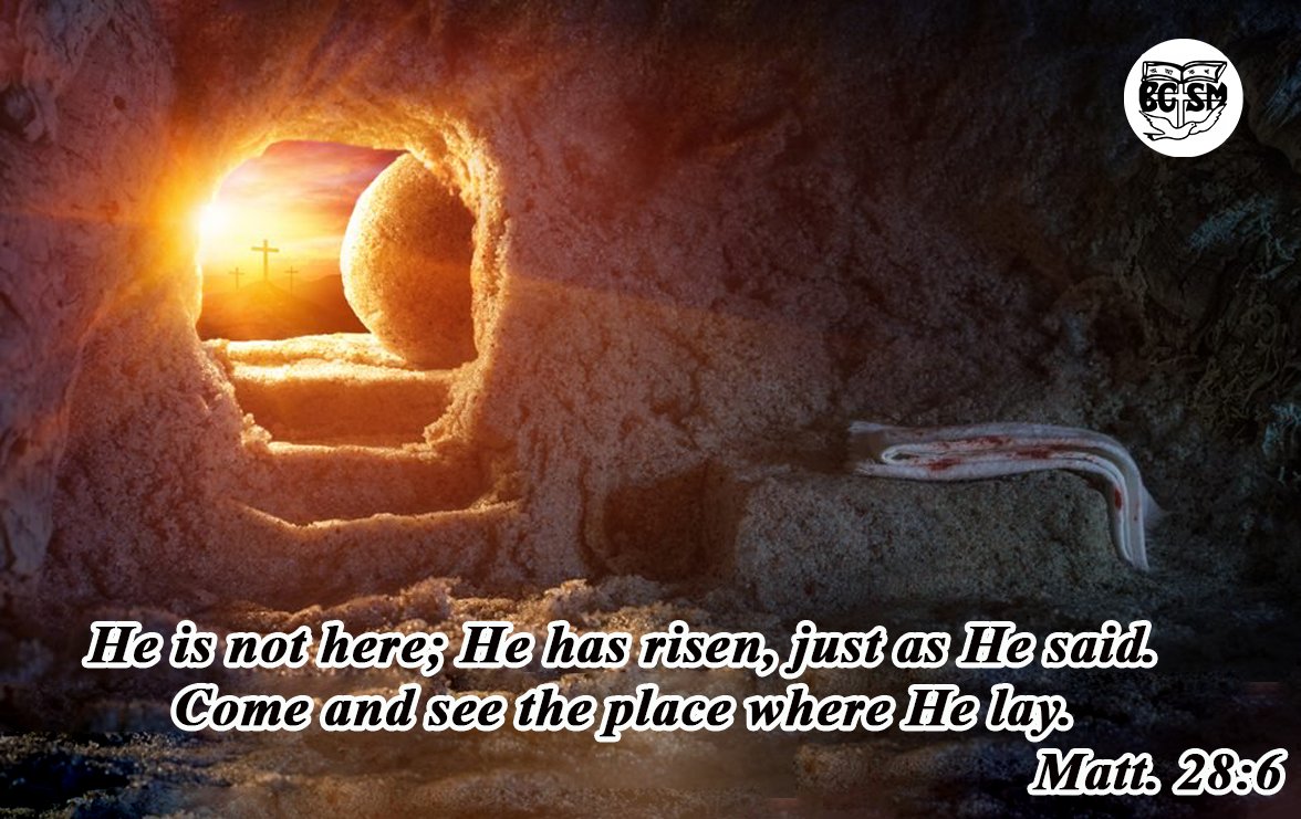 bcsmbd's tweet photo. Easter marks the beginning of a new epoch: a time for healing and restoring dignity for all. "God loves you"; "Christ saves you"; "Christ is alive" (cf. Christus Vivit, 2019). 

Christ is risen! Hallelujah! Happy Easter!
May the risen Christ save us in this crisis ❤️ https://t.co/WaFGXrDZGl