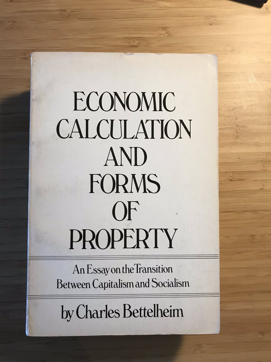 Charles Bettelheim on transition to socialism