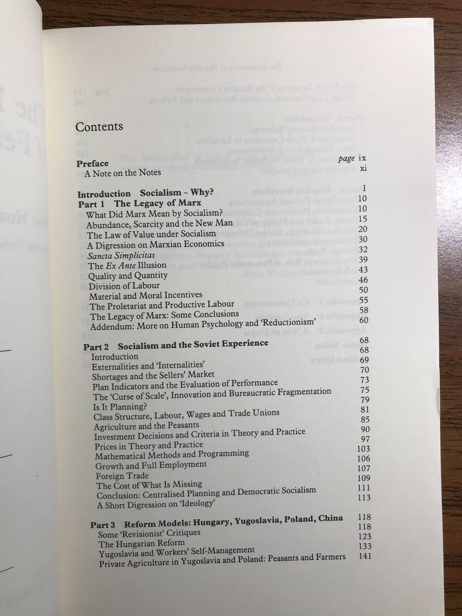 The Economic of Feasible Socialism, Alec Nove, 1983