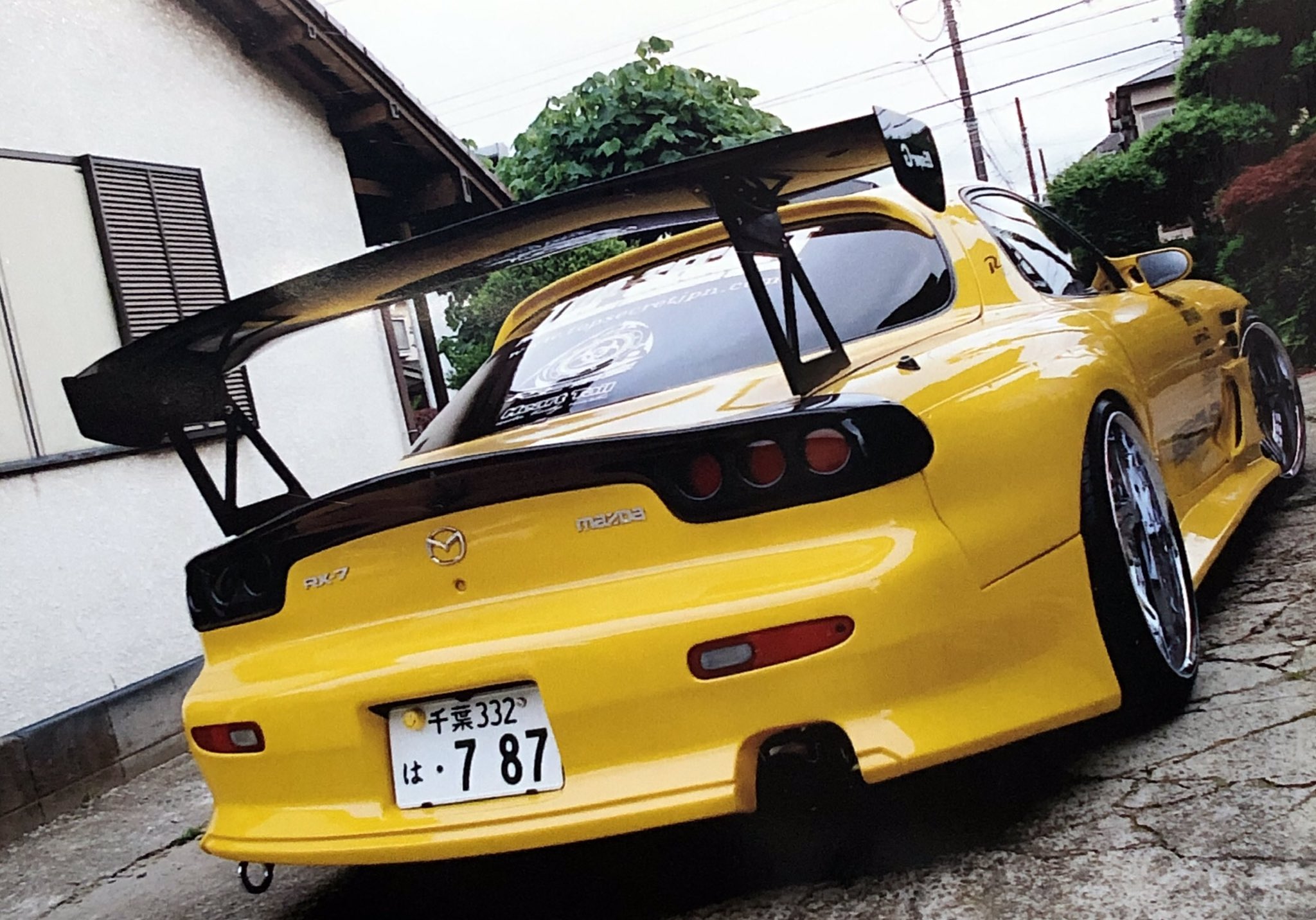 RE雨宮　GTウイングステー RE雨宮 REAR SPOILER-GTⅡ のパーツレビュー | RX-7(ひできち