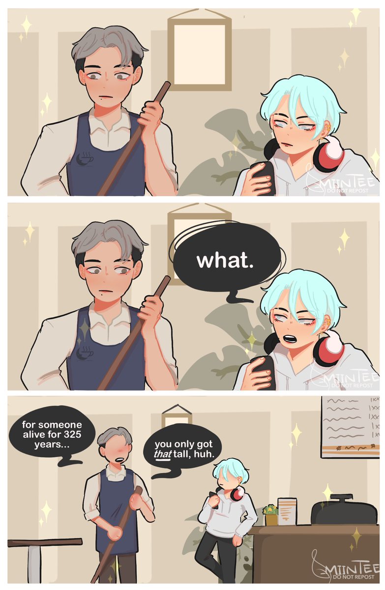 [ #oc #miintee_oc #artph]

✨after closing hours conversations✨ 