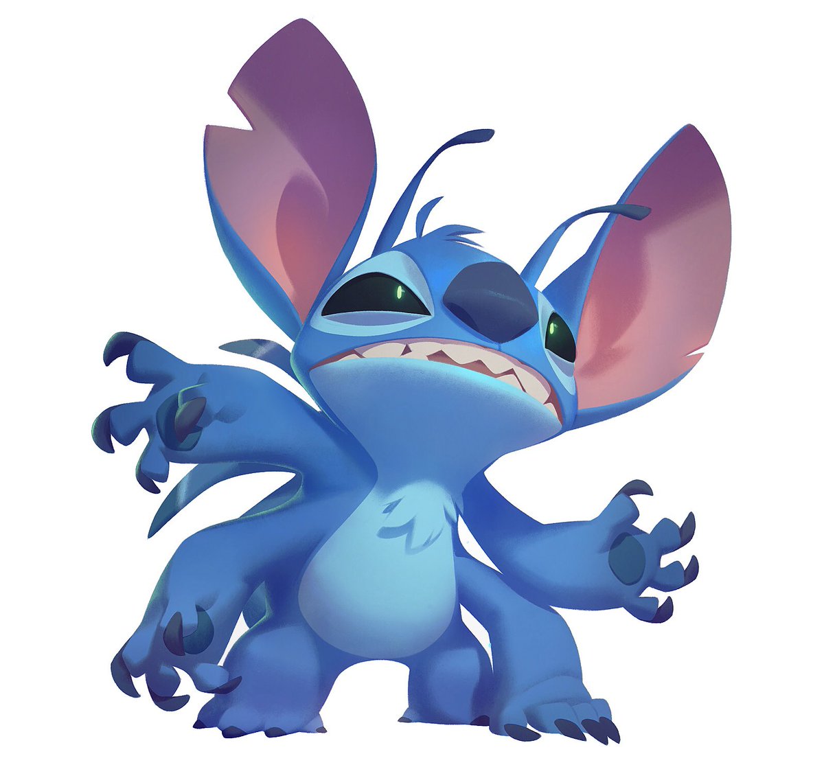 Spent some time tonight streaming and drawing Stitch, a great ethical hero of mine 