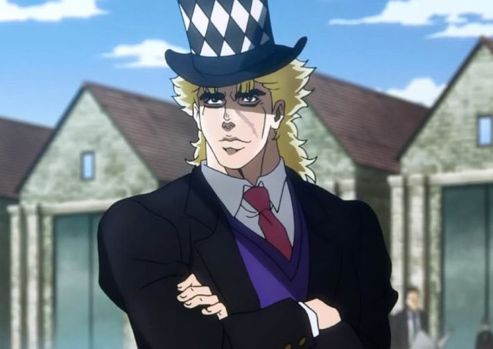 Speedwagon is named after the band REO Speedwagon (notice how his name is Robert E.O Speedwagon in the series) who were quite prominent in the 70’s and 80’s