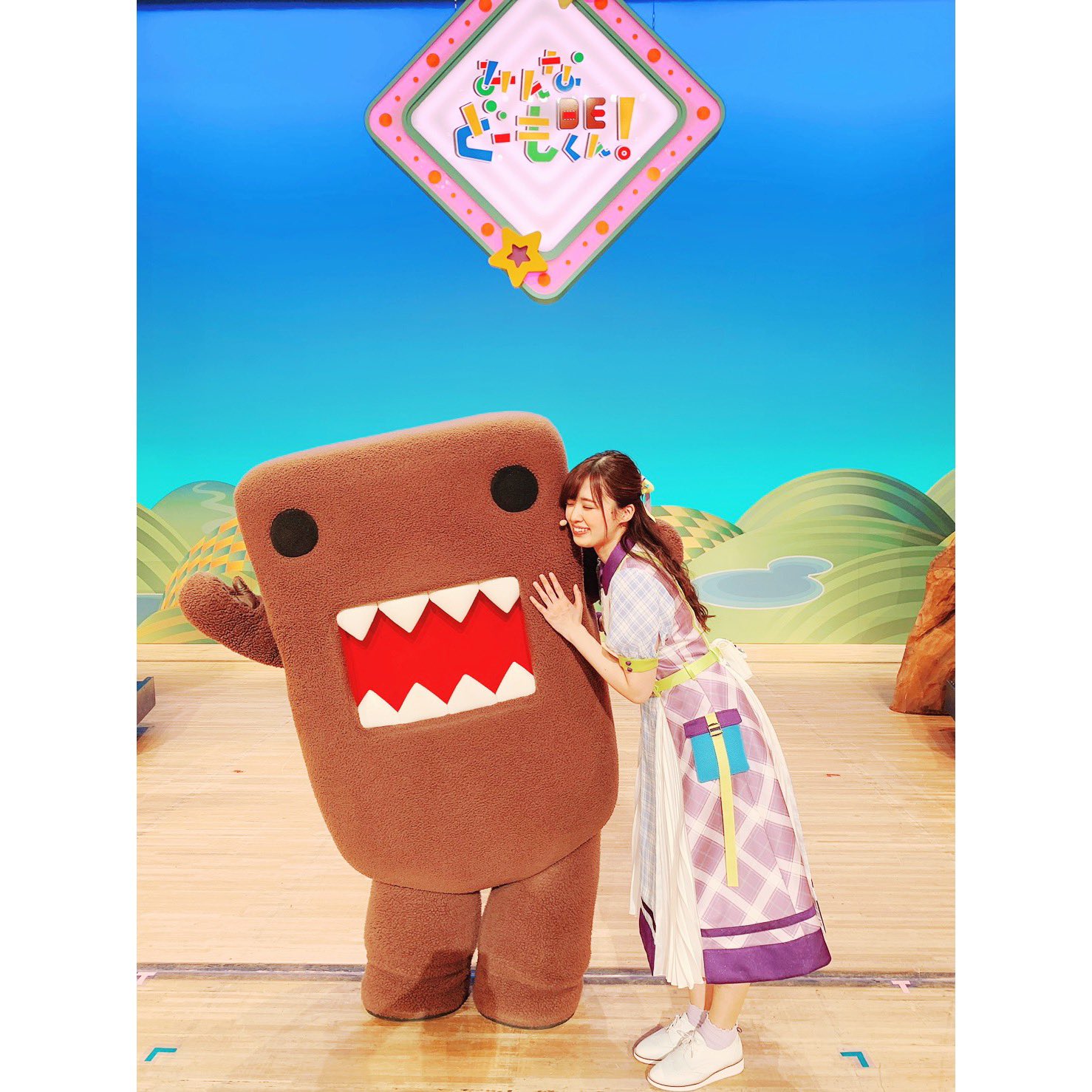 大原ゆい子 Ohara Yuiko みんなdeどーもくん 新年度初の放送でした 朝からとっても楽しい時間だったなぁ これから隔週日曜日 よろしくね T Co Qclpddppjx Twitter