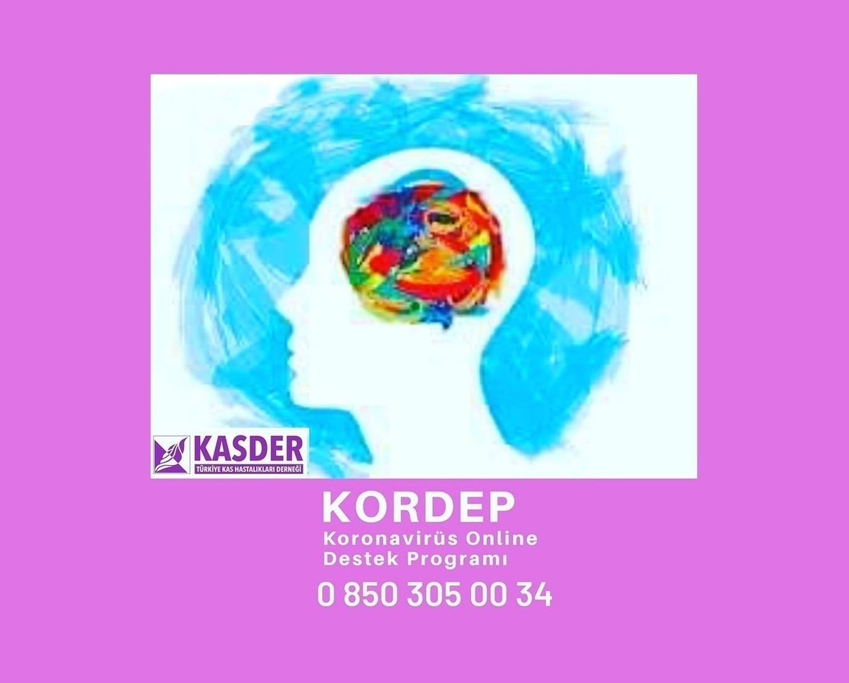 KasDernek's tweet photo. İstanbul İl Sağ. Md. öncülüğünde; ruh ve sinir hastalıkları uzmanları,meslek örgütleri işbirliğiyle 'Korona Virüs Online Ruhsal Destek Programı' #KORDEP geliştirilip uygulanmaya başlandı.İhtiyaç duyan tüm vatandaşlar mesai saatlerinde '0850 305 00 34' numaralı telden ulaşabilecek https://t.co/e7xBp6zHhH