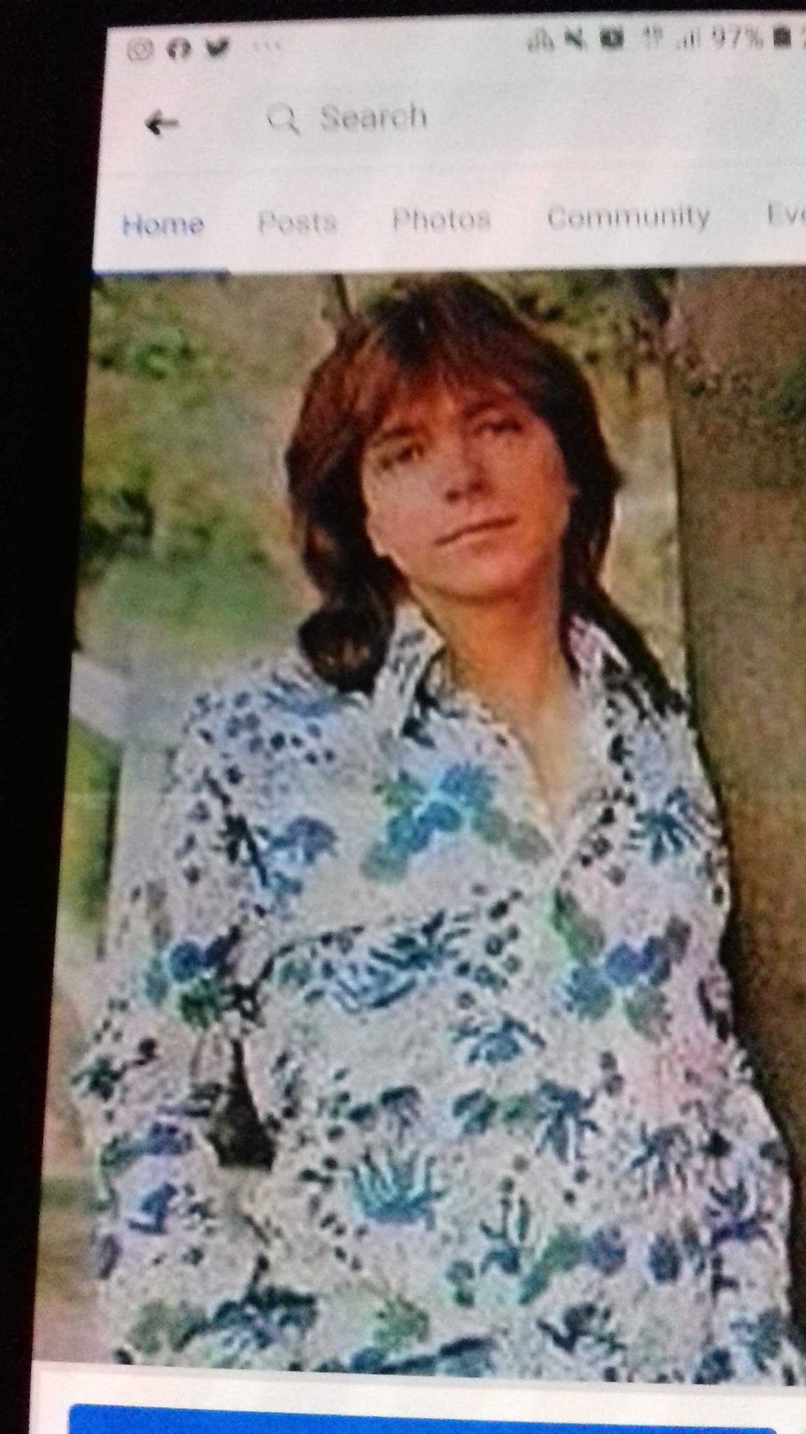 Happy heavenly 70th birthday 2 David Cassidy this Easter Day 