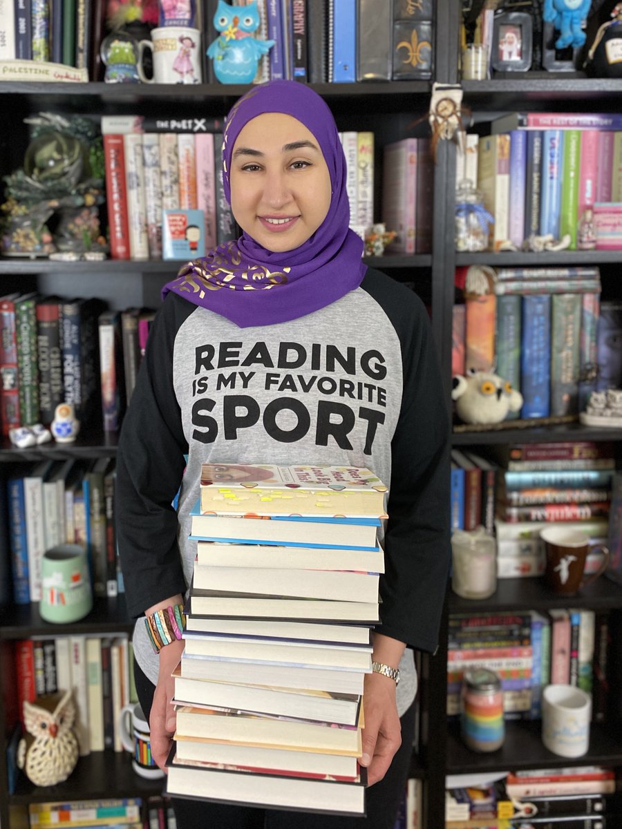 *Clears throat*I did the thing.  Book covers as outfits… A thread! My sis & I may have had too much fun with this trend. Check out the thread for a shout out to awesome authors & books! & styling by the little sis:  @BaraahOriqat  #WeNeedDiverseBooks  #ownvoices  #amreading