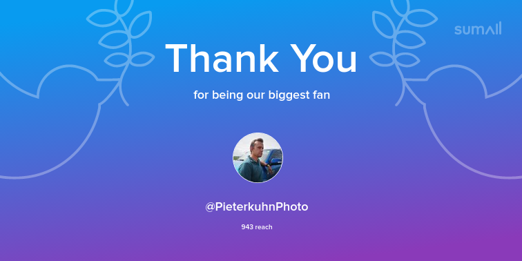 Our biggest fans this week: PieterkuhnPhoto. Thank you! via sumall.com/thankyou?utm_s…