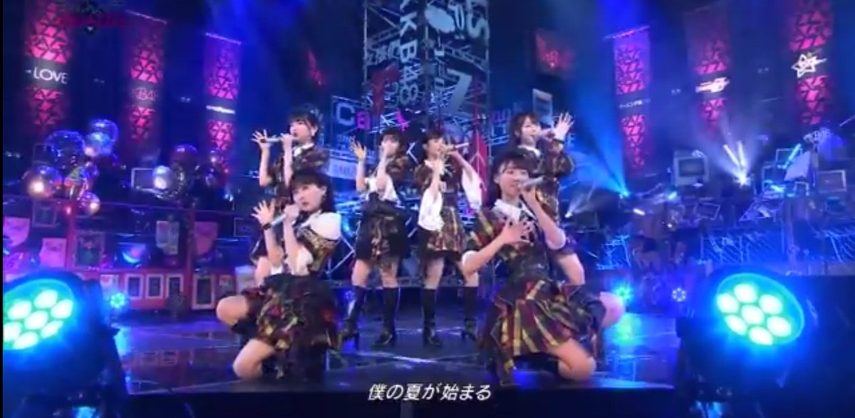 48gTalk's tweet photo. 5️⃣ Ponytail to Shushu ( Tanaka Miku &amp; Yamauchi Mizuki double center )
6️⃣ Heavy Rotation ( Mukaichi Mion center )
7️⃣ Flying Get ( Okada Nana center )
8️⃣ Koisuru Fortune Cookie ( Oguri Yui center ) https://t.co/T7yirqap76
