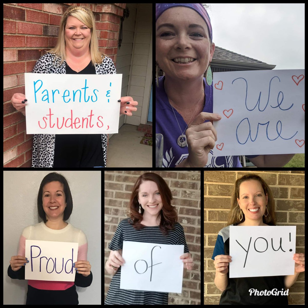 5th grade has a message for you!
