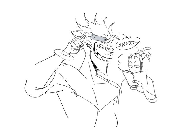 @Jyagantz i got out of bed just to draw this 