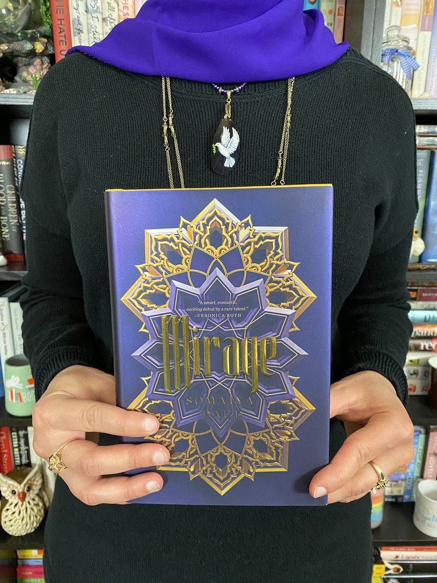 MIRAGE by  @somaiyadaud A luscious & breathtaking Moroccan-inspired novel that rides the waves between science-fiction and fantasy.COURT OF LIONS (Mirage Series #2) is coming to shelves near you on August 4th, 2020!