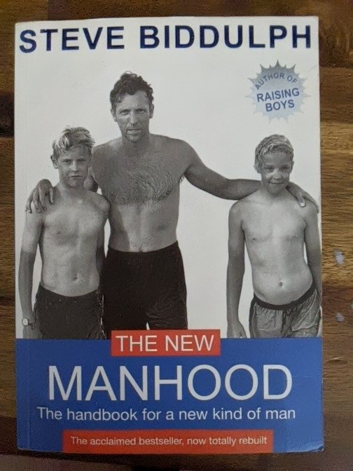 This is a terrible, awful book about being a Good Christian Man.  @freckledspecs has already cut out the first 62 pages to use as craft material (a date usually reserved for op-shop surplus copies of Twilight and Fifty Shades). I& #39;m going to livetweet what& #39;s left.