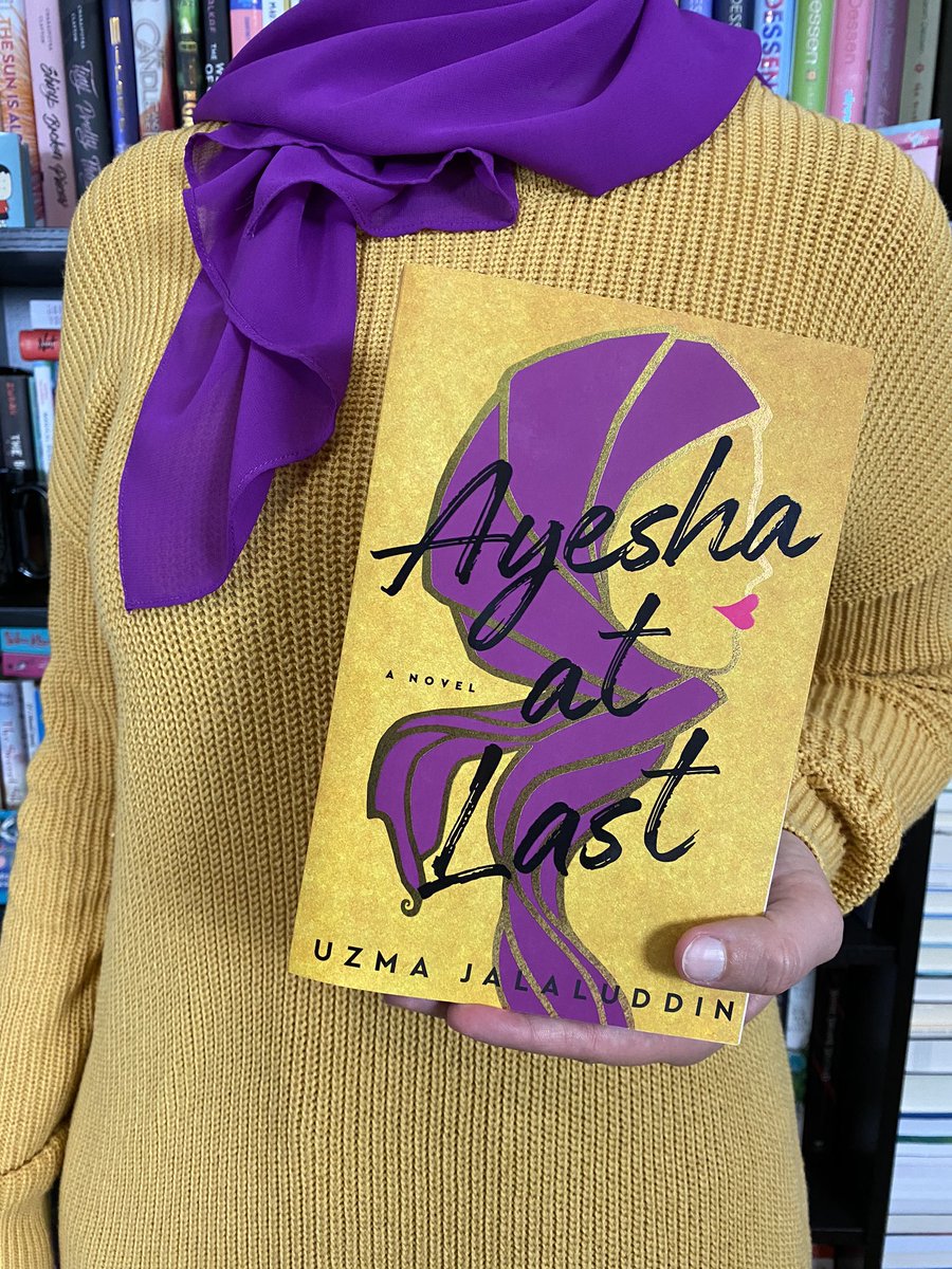 AYESHA AT LAST by  @UzmaWrites A Muslim retelling of Pride and Prejudice by Jane Austen... YES, please and thank you! This is the one adult novel on this thread. A halal, funny, & heartfelt Muslim romance makes my heart smile! 