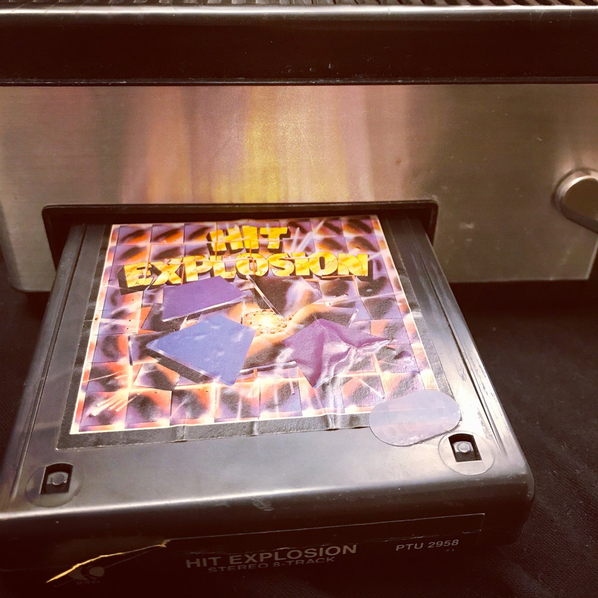 CuriousPaletteC's tweet image. On this national #EightTrackDay, I realized I still have a basket full as well as a couple #8track players. This #HitExplosion was one of my favorites in 1982 &amp;amp; contains a great #compilation including @officialgogos @joanjett &amp;amp; #aflockofseagulls @seagullsrunning. #80smusic 🎶