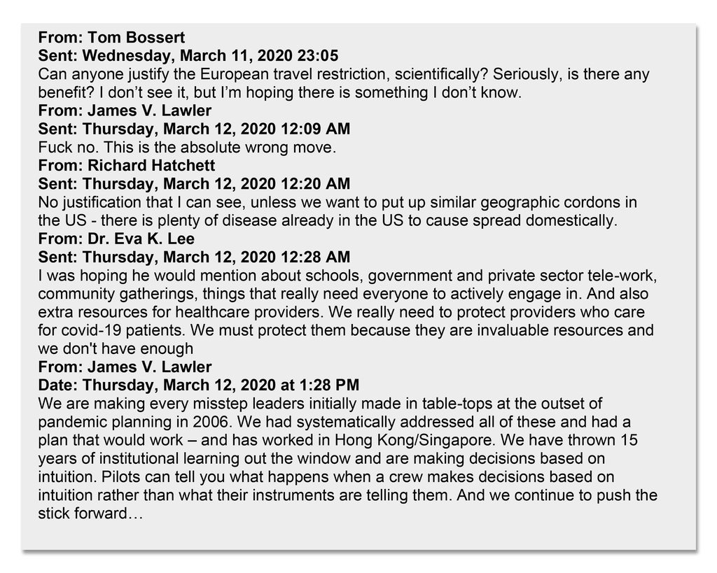 EMAIL  #7 (Tom Bossert is Trump& #39;s former homeland security adviser):