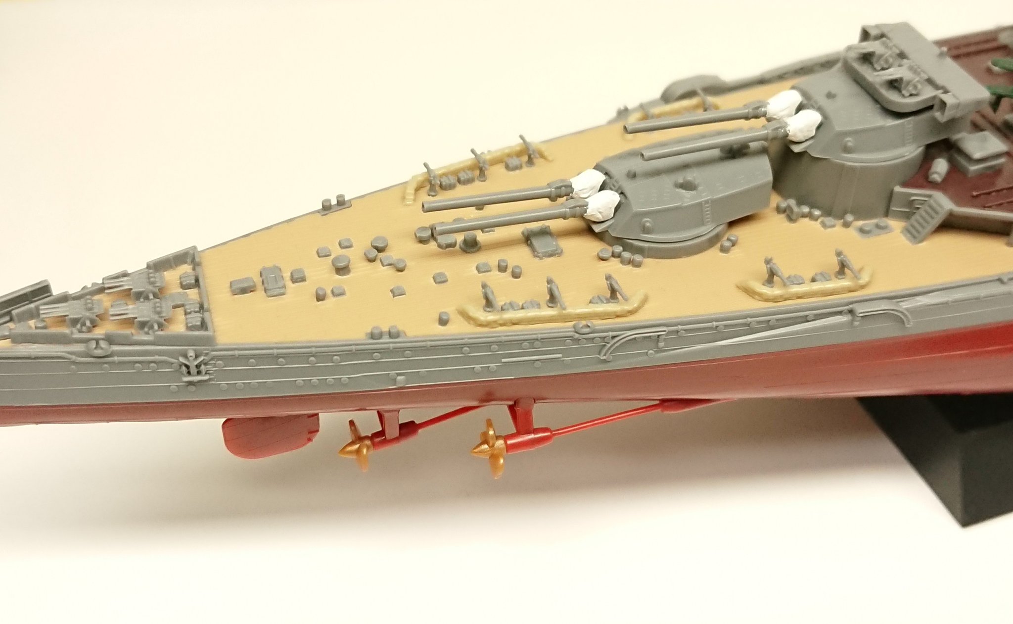 フジミ製・艦NEXT1/700 　戦艦「長門」　塗装済み完成品 戦艦 長門」の「艦NEXTシリーズ」1/700スケールキットをフジミ