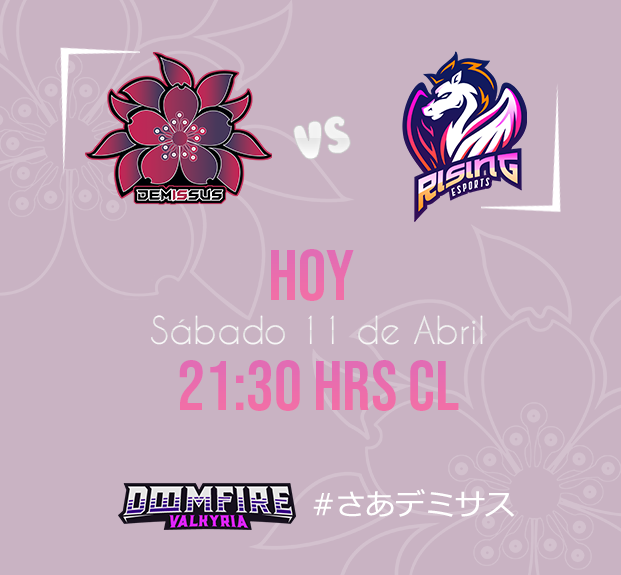 DemissusT's tweet photo. Luego de arduas semanas de trabajo, llegó la última partida de la fase de grupos, el día de hoy nos enfrentamos a @REsportslol , todo transmitido a través de https://t.co/CQW9rBVUJr vengan a apoyar a las chicas! https://t.co/6qW1D8qIaF