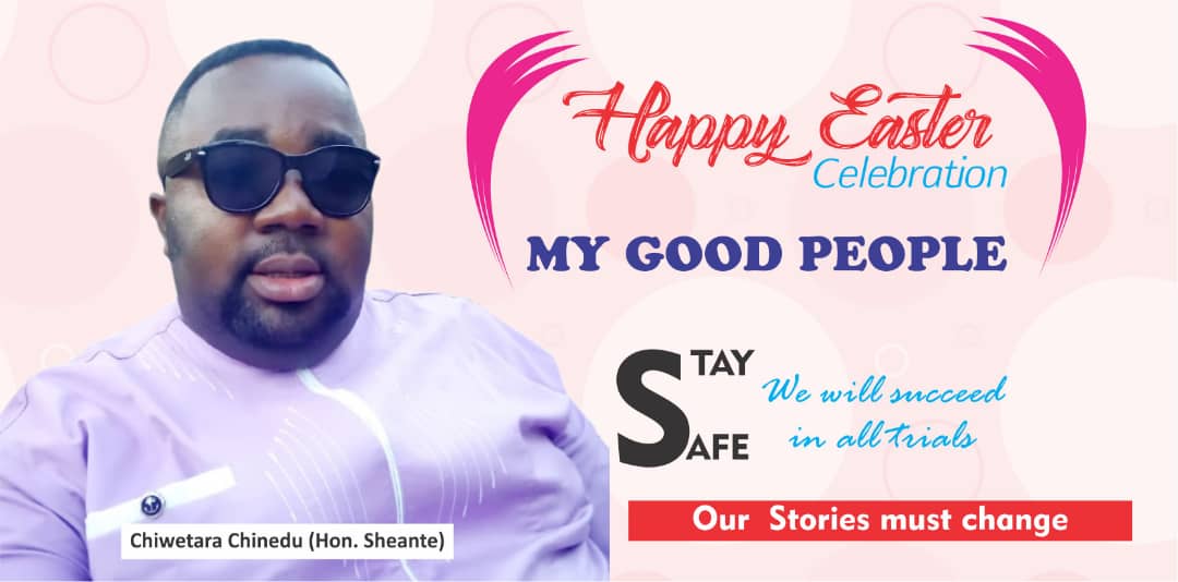 Accepite's tweet image. Happy Easter from Hon. Sheante
