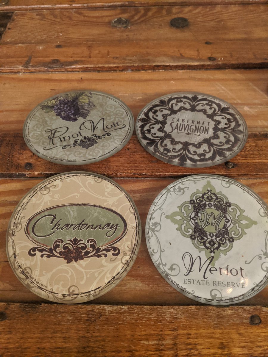 Of course wine  #Coasters