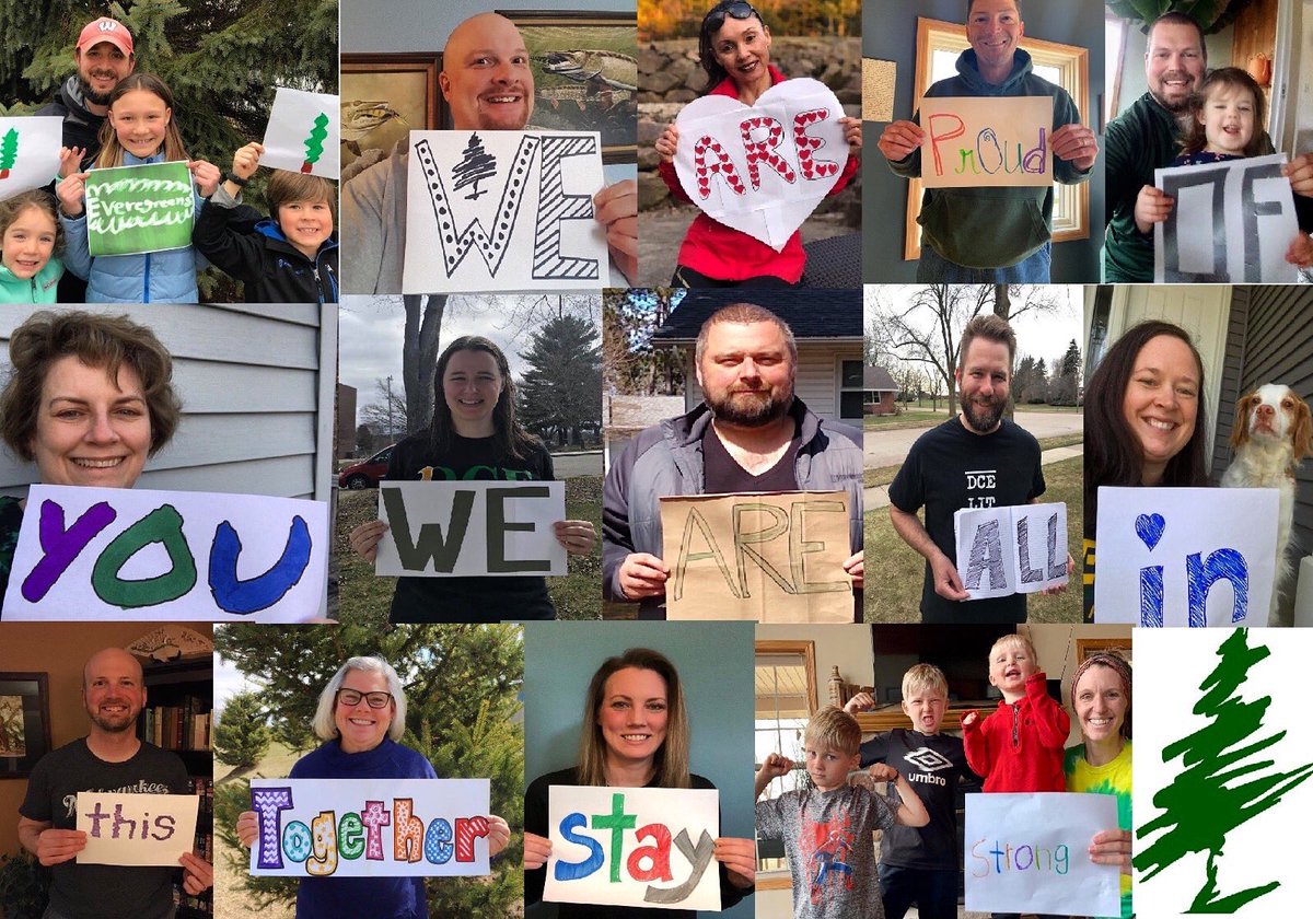 joelthemuskyman's tweet photo. I work with some of the greatest people I’ve ever had the pleasure of knowing - and we are blessed to teach some of the most wonderful students around!  We WILL get through this, together! #EverestPride https://t.co/k9wqHzHkB4