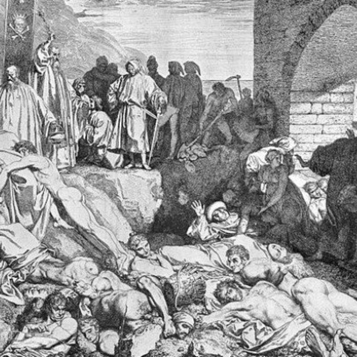 La historia de las pandemias:La peste antonina, 165-180 D. C., conocida también como la plaga de Galeno,​ porque fue este famoso médico quien la describió (viruela​ o sarampión?) Mató a 5 Millones de personas Abro Hilo