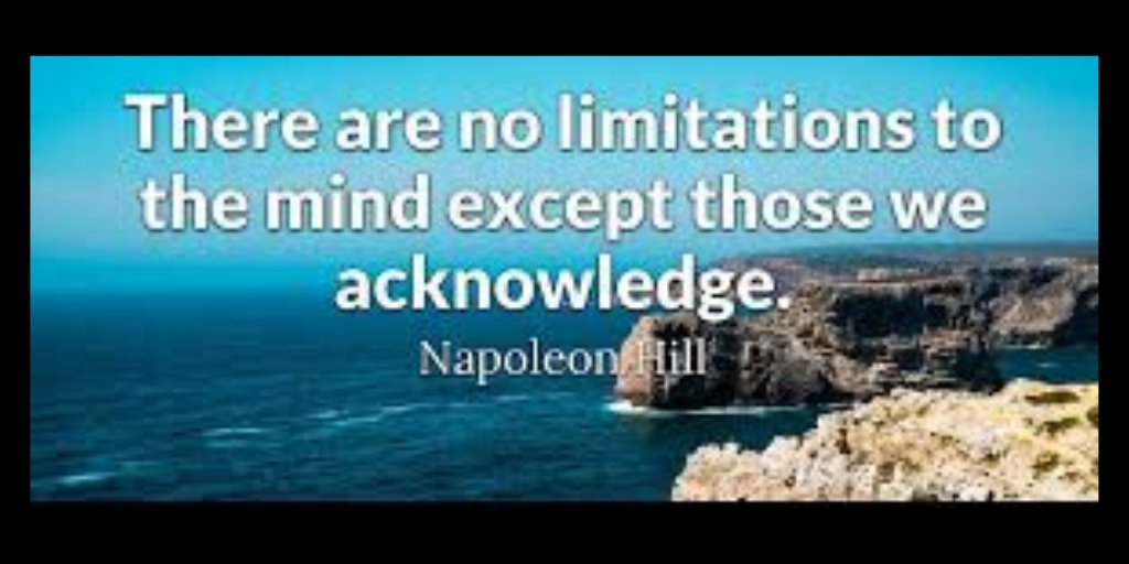 BillieS66016492's tweet image. "Limitations live only in all of our minds. But if all of us use our imaginations, our own possibilities become limitless. " --Jamie Paolinetti