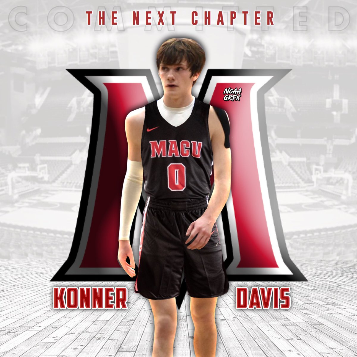 C O M M I T E D.... MACU let’s get it. Thank You to everyone who believed in me! Most importantly, all the praise goes to God.🔴⚫️⚪️ @CoachJGamblin <a href="/MACUMBB/">MACU Basketball</a> #GiveGodGlory #OKCbound #Committed #MACU