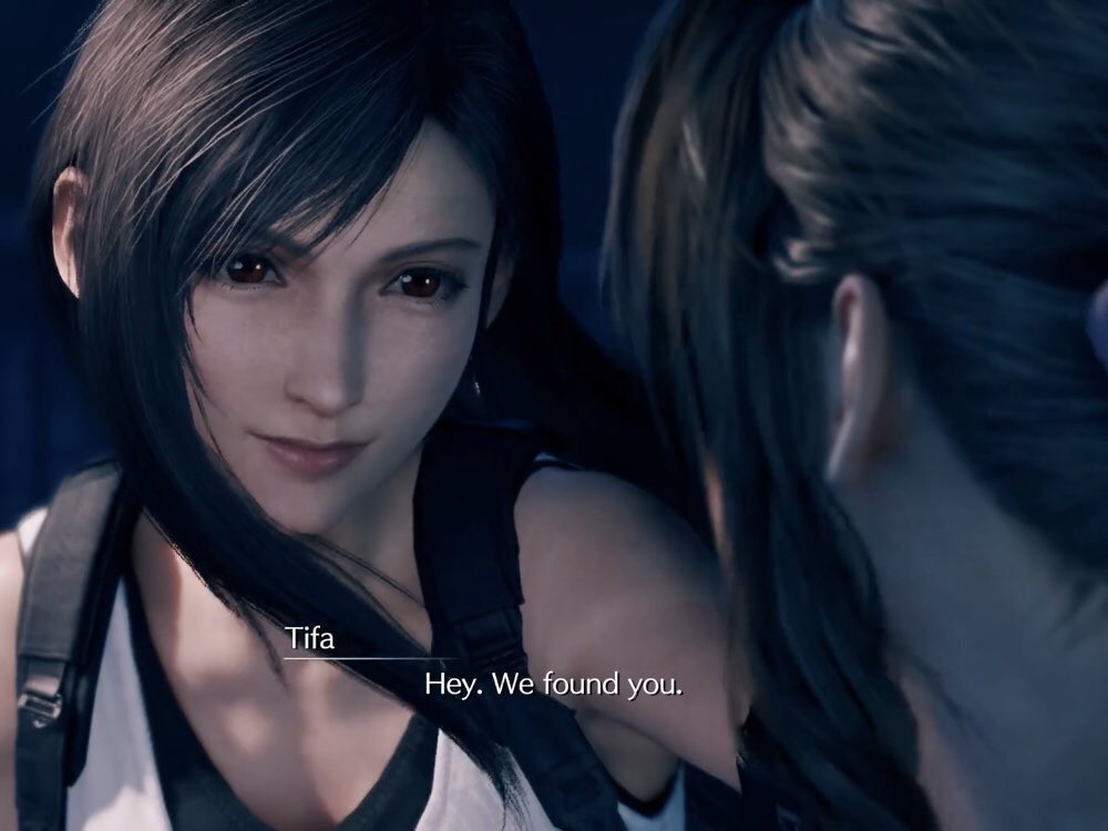 Dare I say. Tifa & Aerith soulmates  #ff7rspoilers