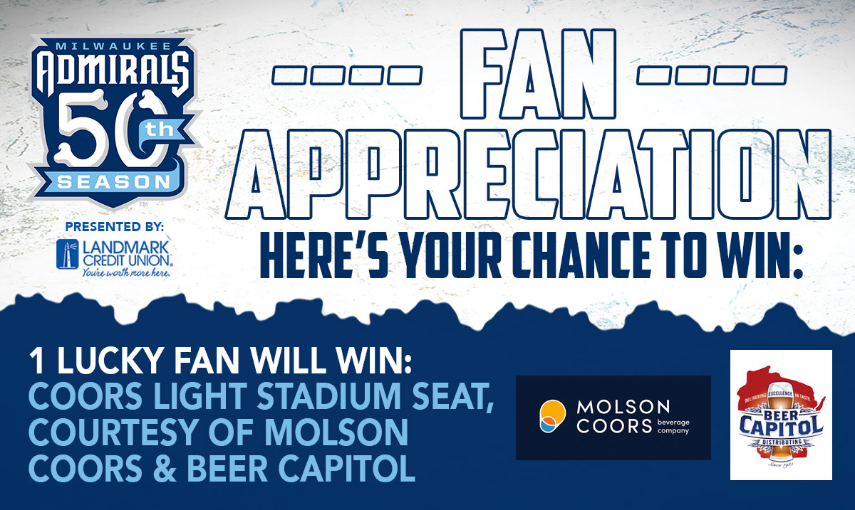 mkeadmirals's tweet photo. .@MolsonCoors &amp; Beer Capitol have one last thing to giveaway!
Keep your hinder warm at all of your outdoor sporting events thanks to these guys!
Want to win it? Just LIKE and RETWEET this post to win! https://t.co/vEyCwKhpJT