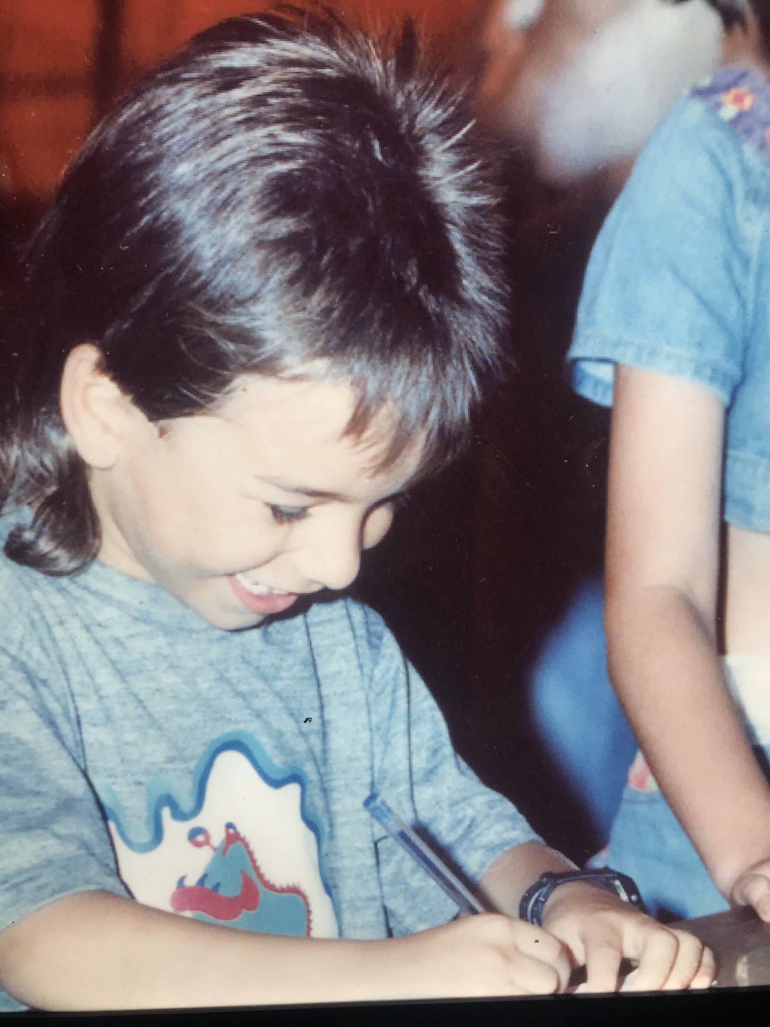 Happy Birthday,  (na foto, o 1º autógrafo) 