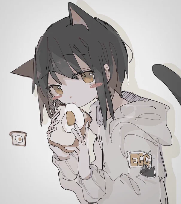 朝ごはんだよ🍞🍳 