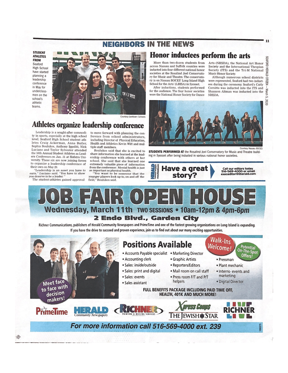 Seaford High School tweet media