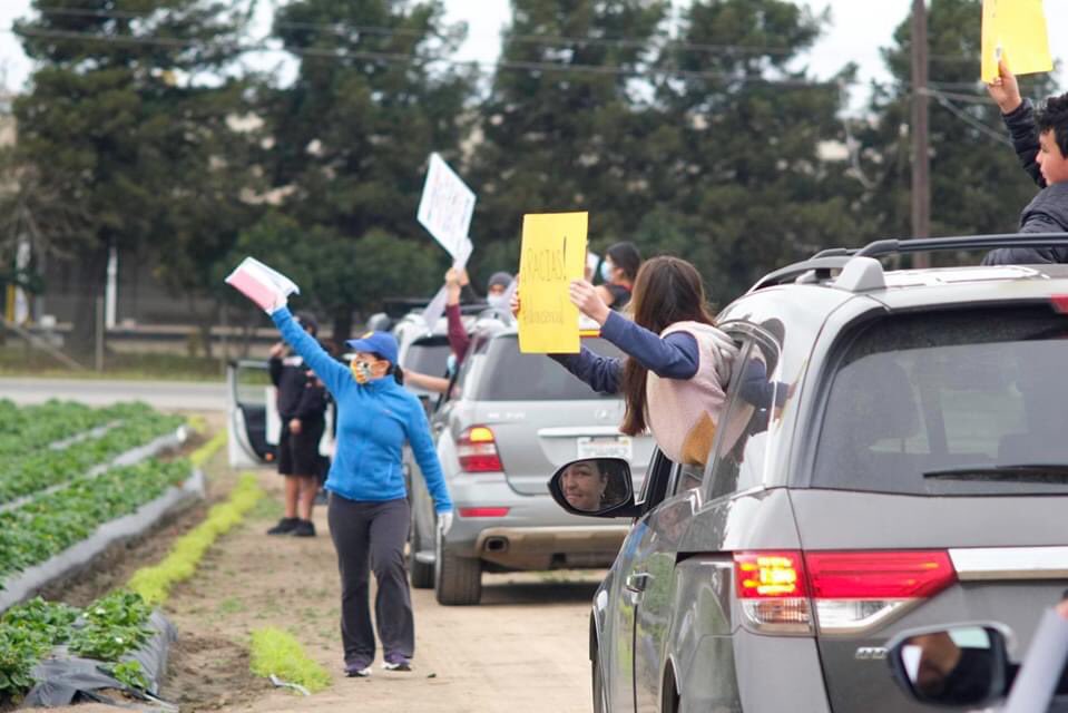 Among the store clerks, nurses, and doctors are the farm workers who we simply cannot do without yet are disproportionately overlooked and underpaid. We went today to show them our appreciation and they thanked us in return, so humbling. #farmworkers #COVID19 #essentialservices