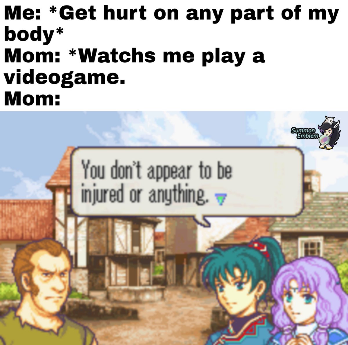 EmblemSummon's tweet photo. Memito en inglich para la chaviza bilingüe.
#FireEmblem #SummonEmblem https://t.co/Ukt5NPXnZD