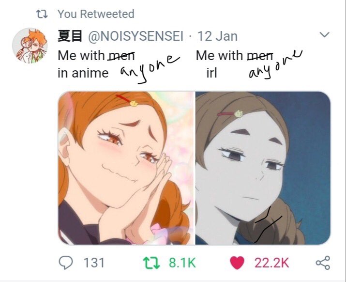 bluegreenreader's tweet image. I humbly bestow upon you the meme I can most relate with rn