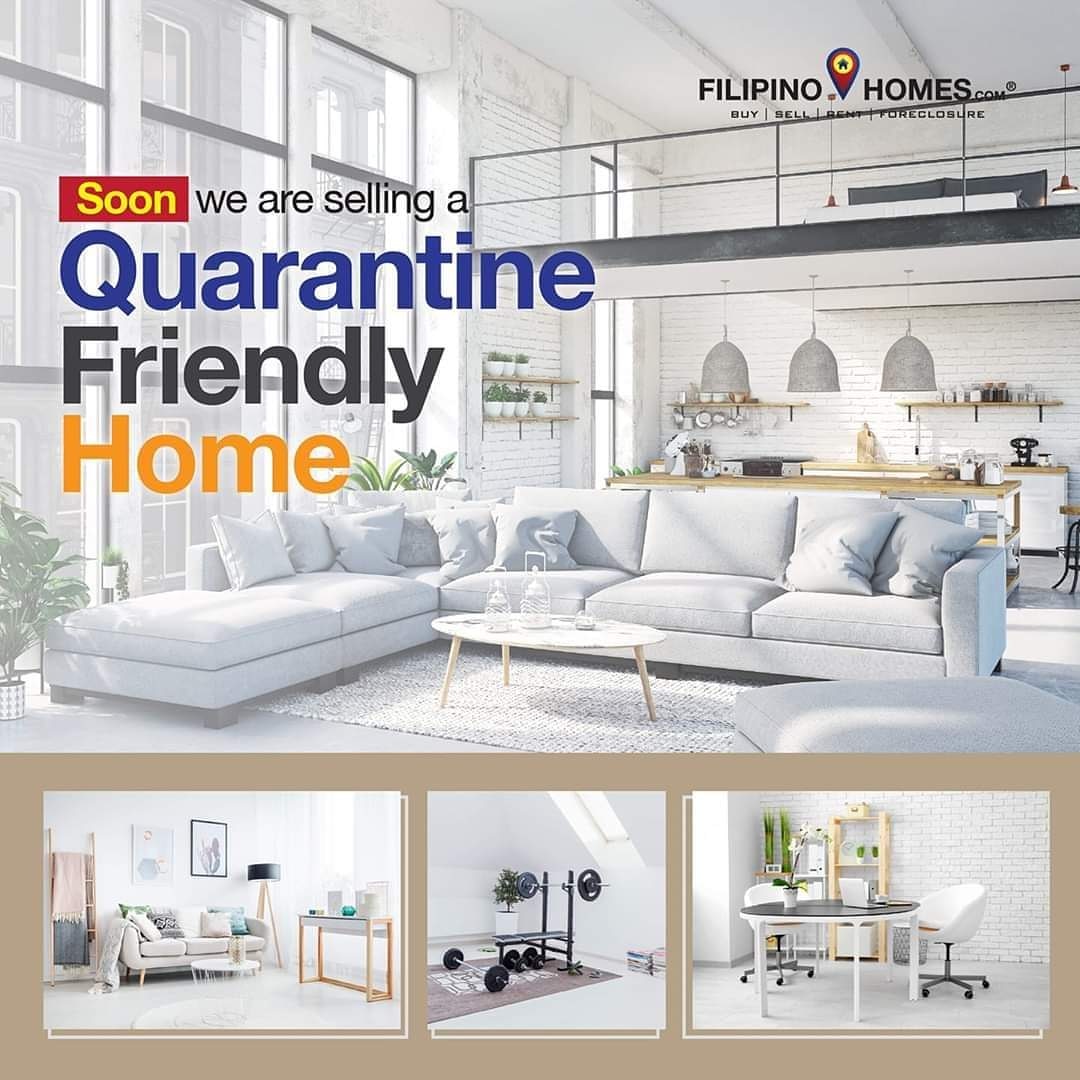 Soon...we are launching 1st Quarantine Friendly Homes by Filipinohomes Plus.

Happy Easter to all! God Bless and Stay Home!

#SmallGym
#SmallOffice
#SmallLivingRoom
#SmallDiningArea
#SmallKitchen
#1stQuarantineFriendlyHome
#FilipinohomesPlus